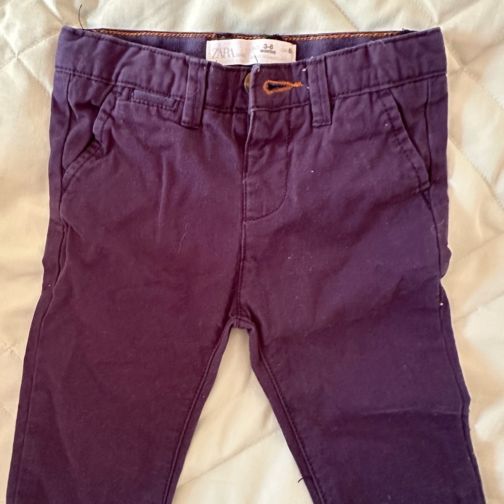 Zara Kids Deep Purple Jeans